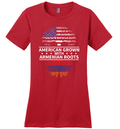 American Grown With Armenian Roots Canvas