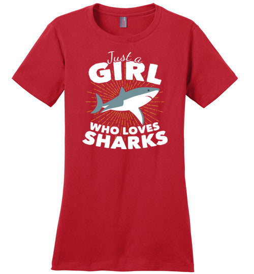 Just A Girl Who Loves Sharks