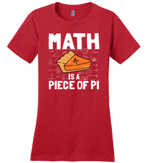 Math is a piece of pi Canvas