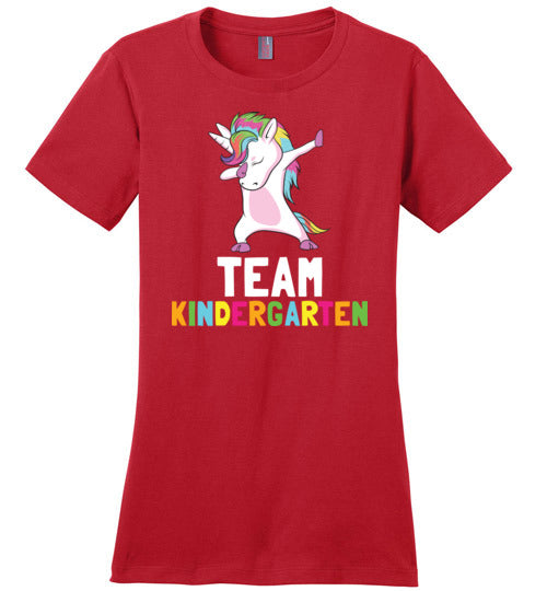Team Kindergarten Unicorn Canvas
