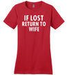 If Lost Return To Wife