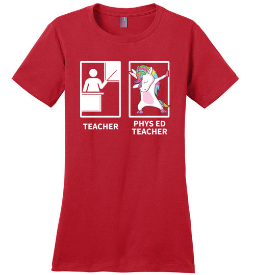 Teacher vs Unicorn Phys Ed Gym Teacher