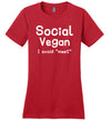 Social Vegan Avoid Meet Canvas