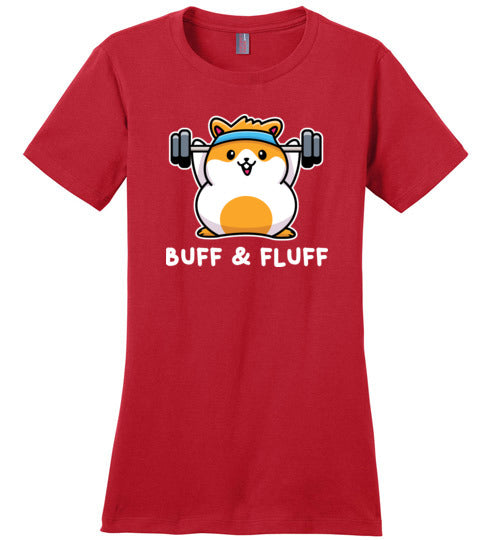 Hamster Buff and Fluff Canvas