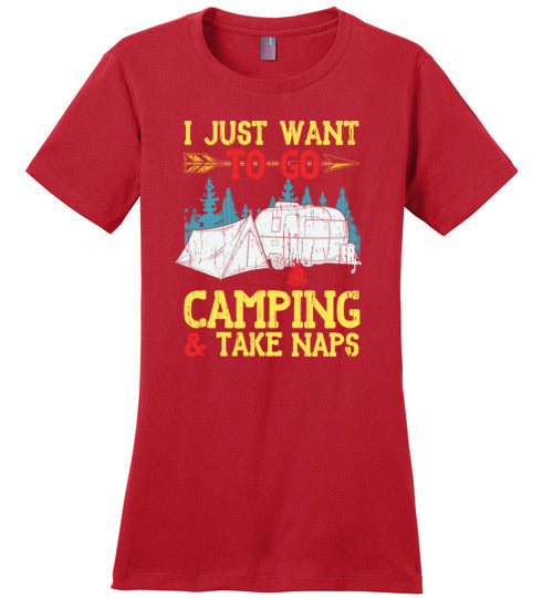 Camping and Naps Canvas
