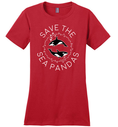 Save The Sea Pandas Canvas