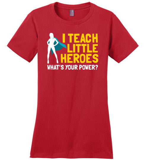 Teach Little Heroes Canvas