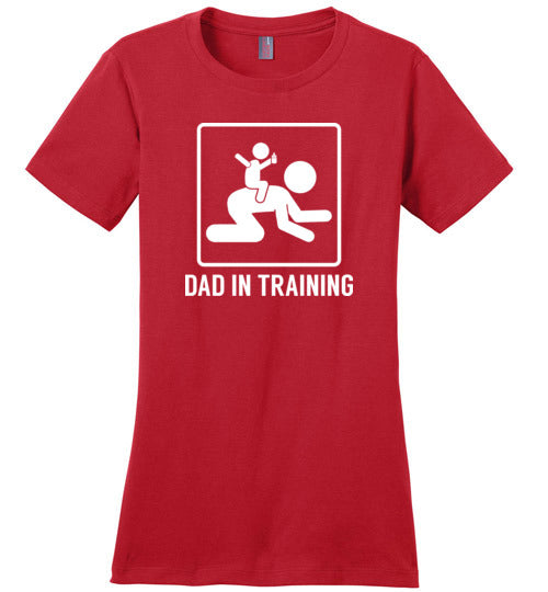 Dad In Training Canvas