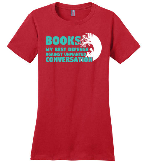 Books Defense Unwanted Conversation