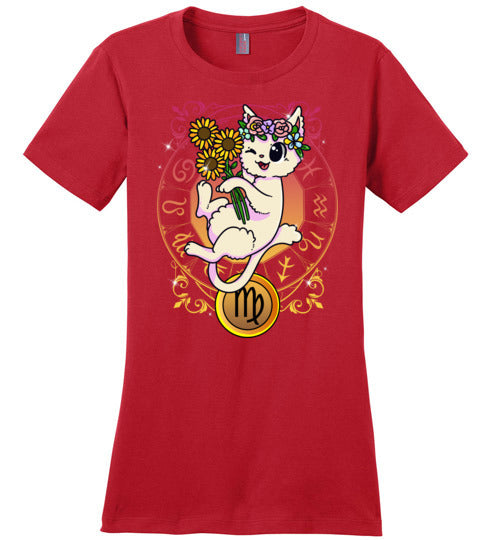 Cat Zodiac Virgo Canvas