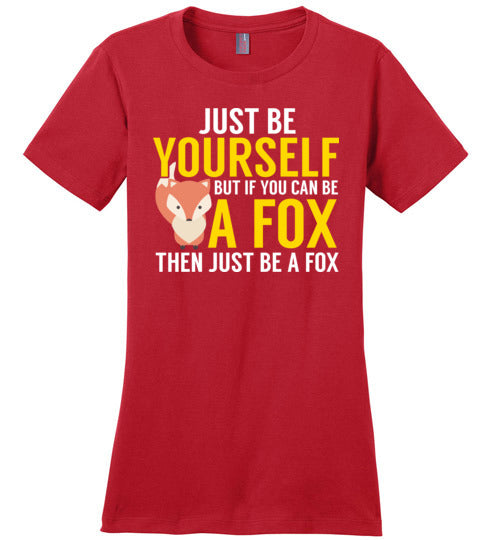 Just Be A Fox Canvas