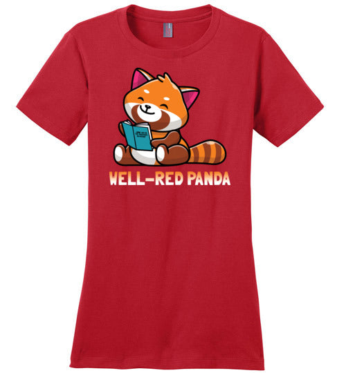 Well Red Panda Canvas