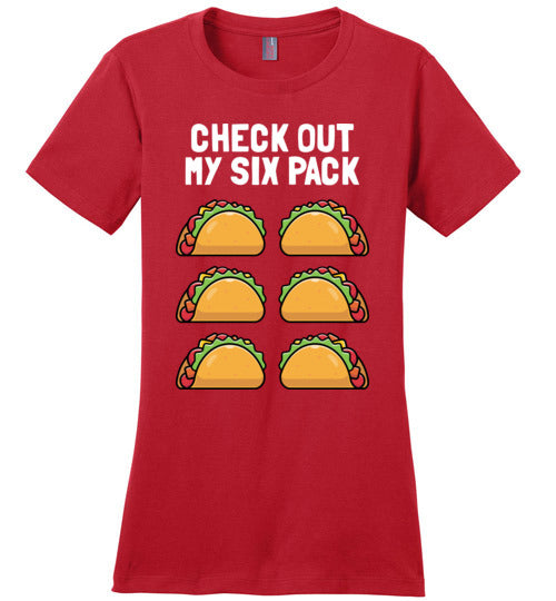 Check Out Six Pack Taco Canvas