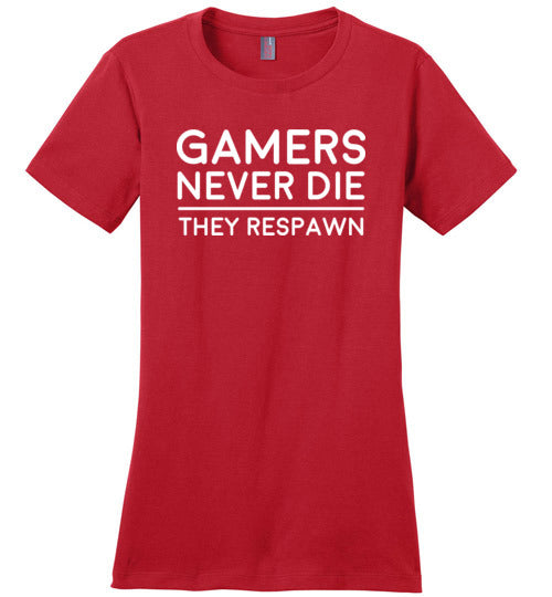 Gamers Never Die Canvas