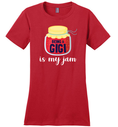 Being a Gigi Is My Jam Canvas