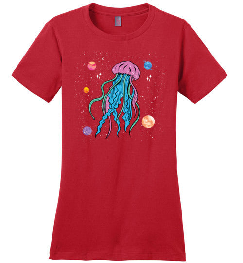 Space Jellyfish Canvas