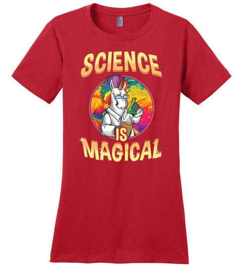 Unicorn Science Is Magical Canvas