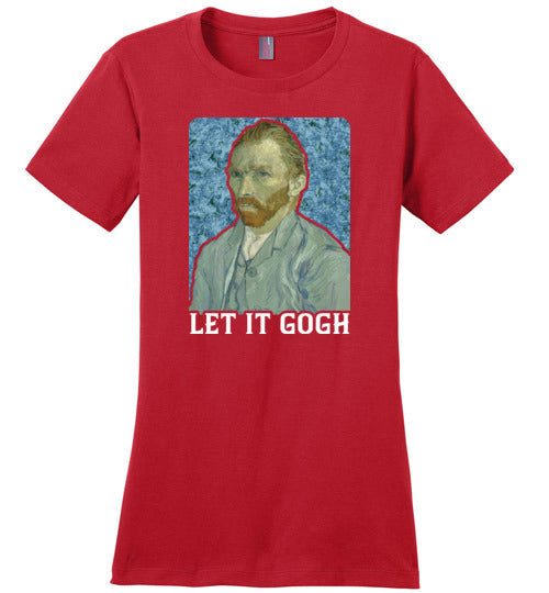Van Gogh Let It Gogh Canvas
