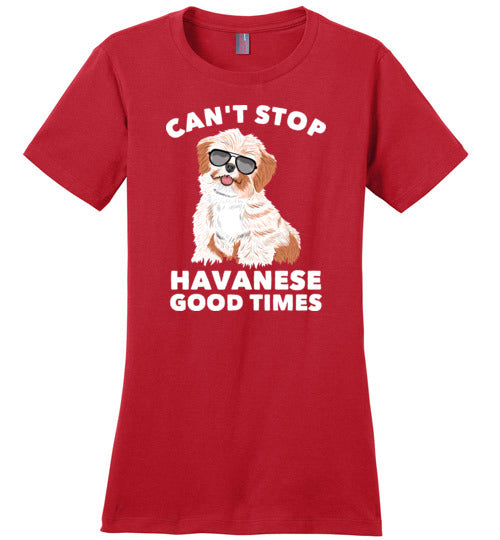 Cant Stop Havanese Canvas