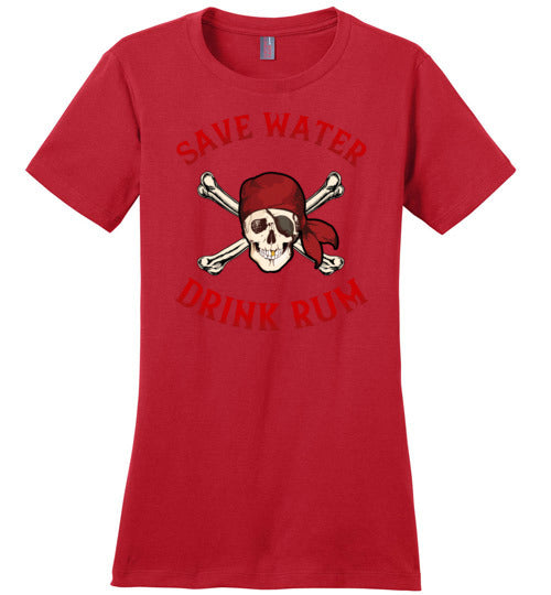Pirate Save Water Drink Rum