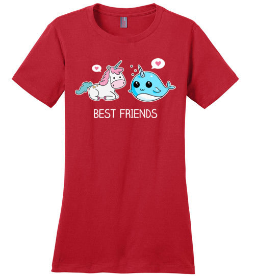 Narwhal Unicorn Best Friends