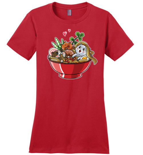 Kawaii Ramen Noodles Cats