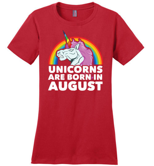 Unicorns Are Born In August