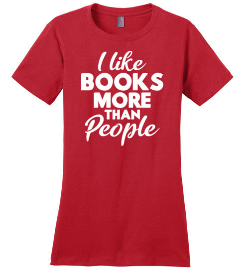 I Like Books More Than People