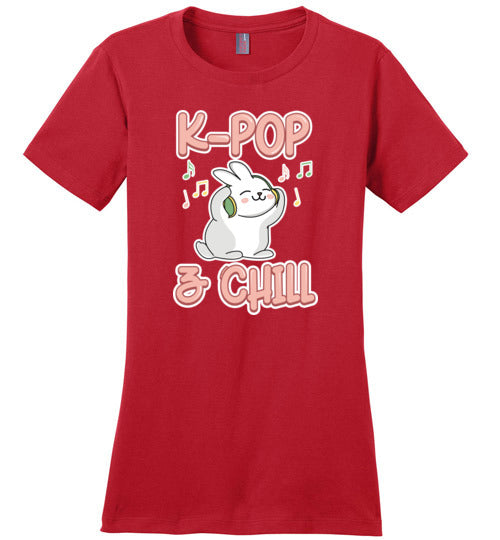 K-Pop And Chill Bunny Canvas