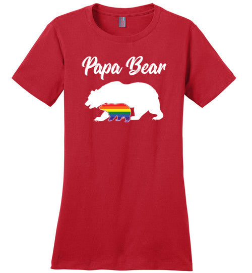 Papa Bear LGBT Canvas