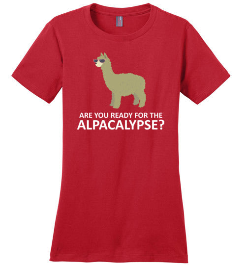 Alpacalypse Are You Ready Canvas