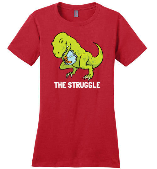 T-Rex Cookies Struggle Short Arm Canvas