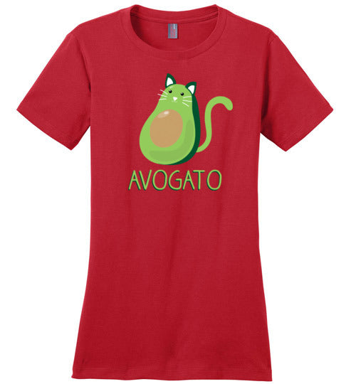 Avocado Cat Avogato Canvas