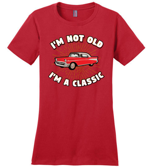 Im Not Old Im A Classic Canvas