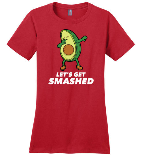 Avocado Lets Get Smashed Canvas