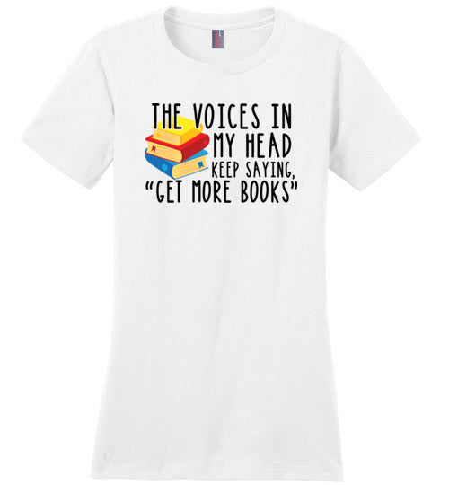 Book Voices Light Shirts Canvas