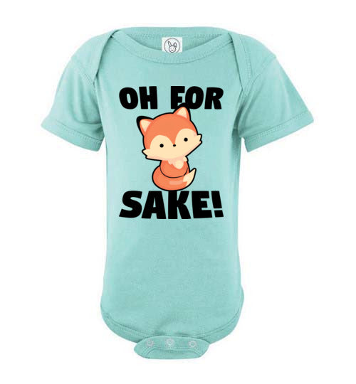 Oh For Fox Sake Baby Bodysuit