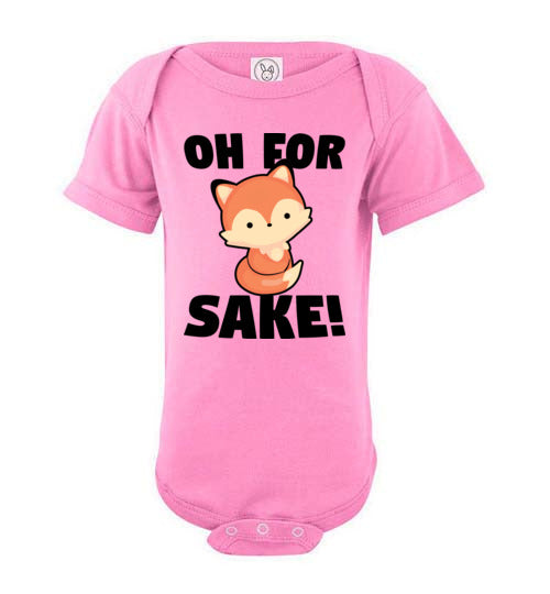 Oh For Fox Sake Baby Bodysuit