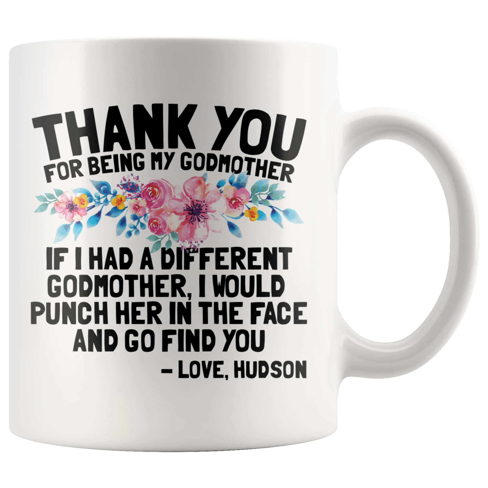 White 11oz Mug - Hudson Custom
