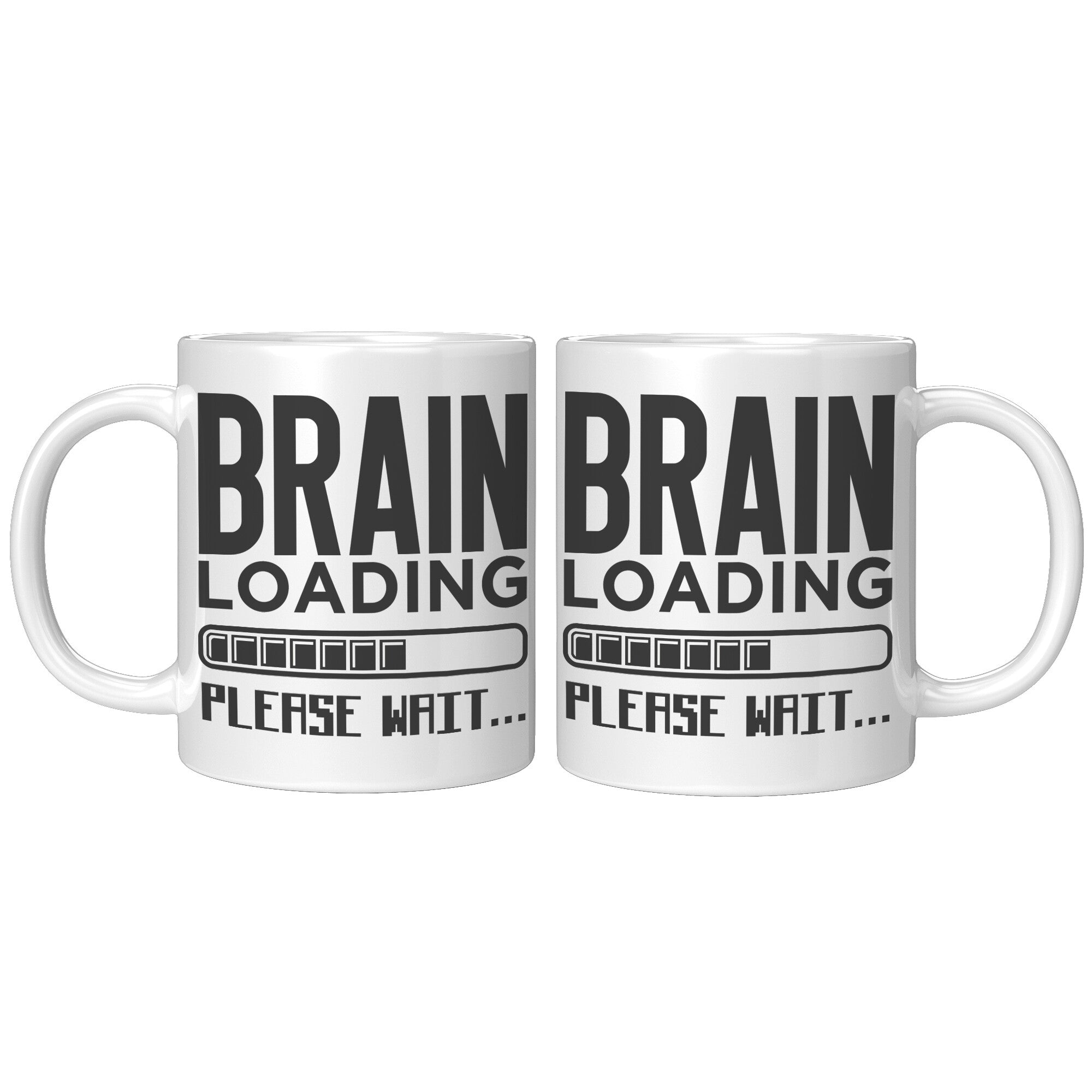 11OZ ACCENT MUG - Brain Loading Mug