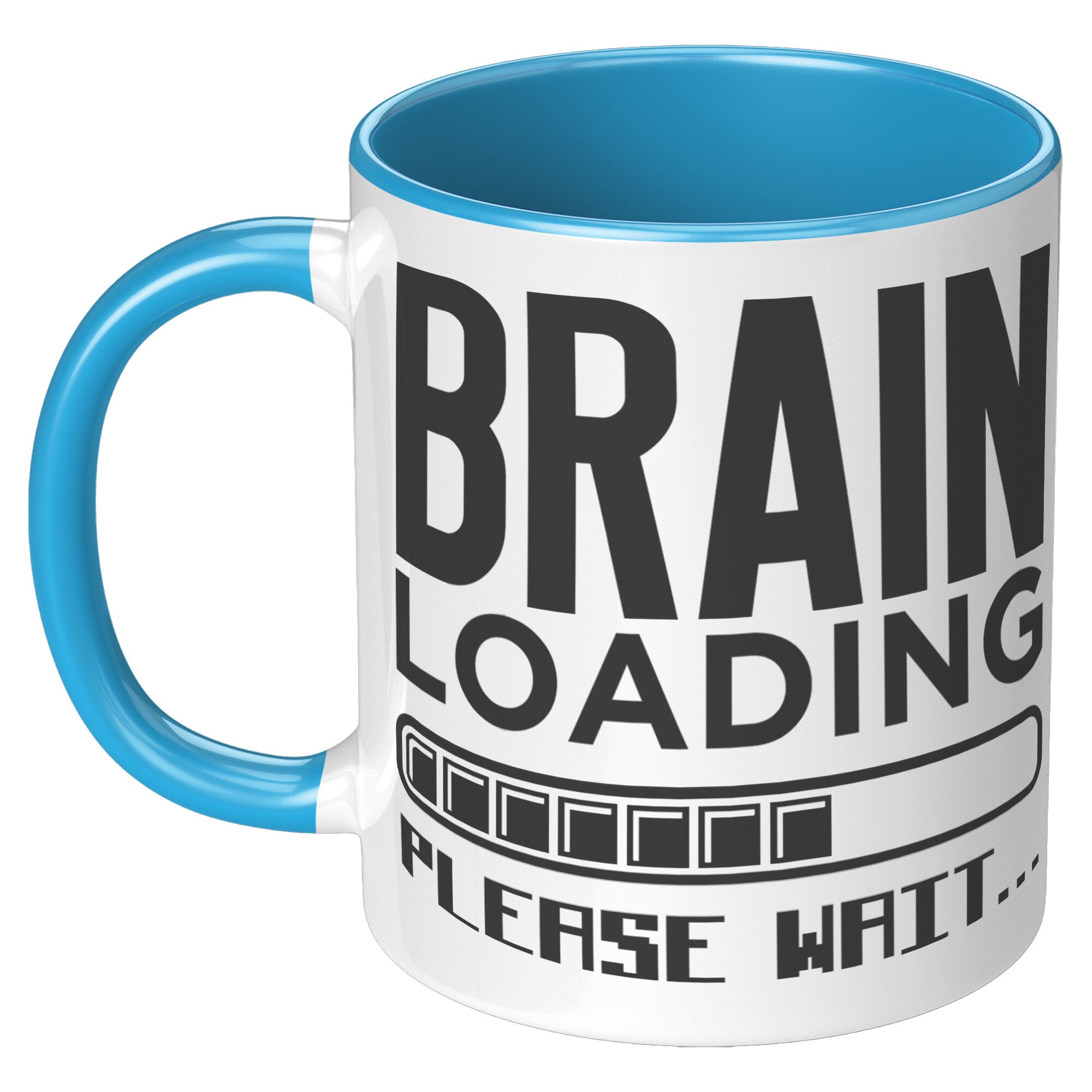 11OZ ACCENT MUG - Brain Loading Mug
