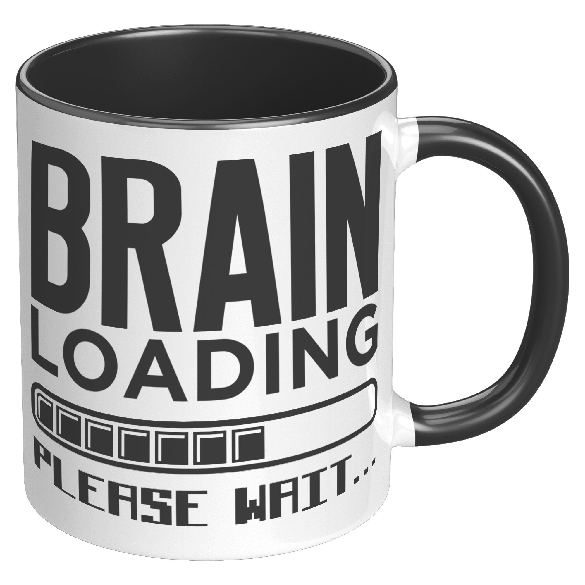11OZ ACCENT MUG - Brain Loading Mug