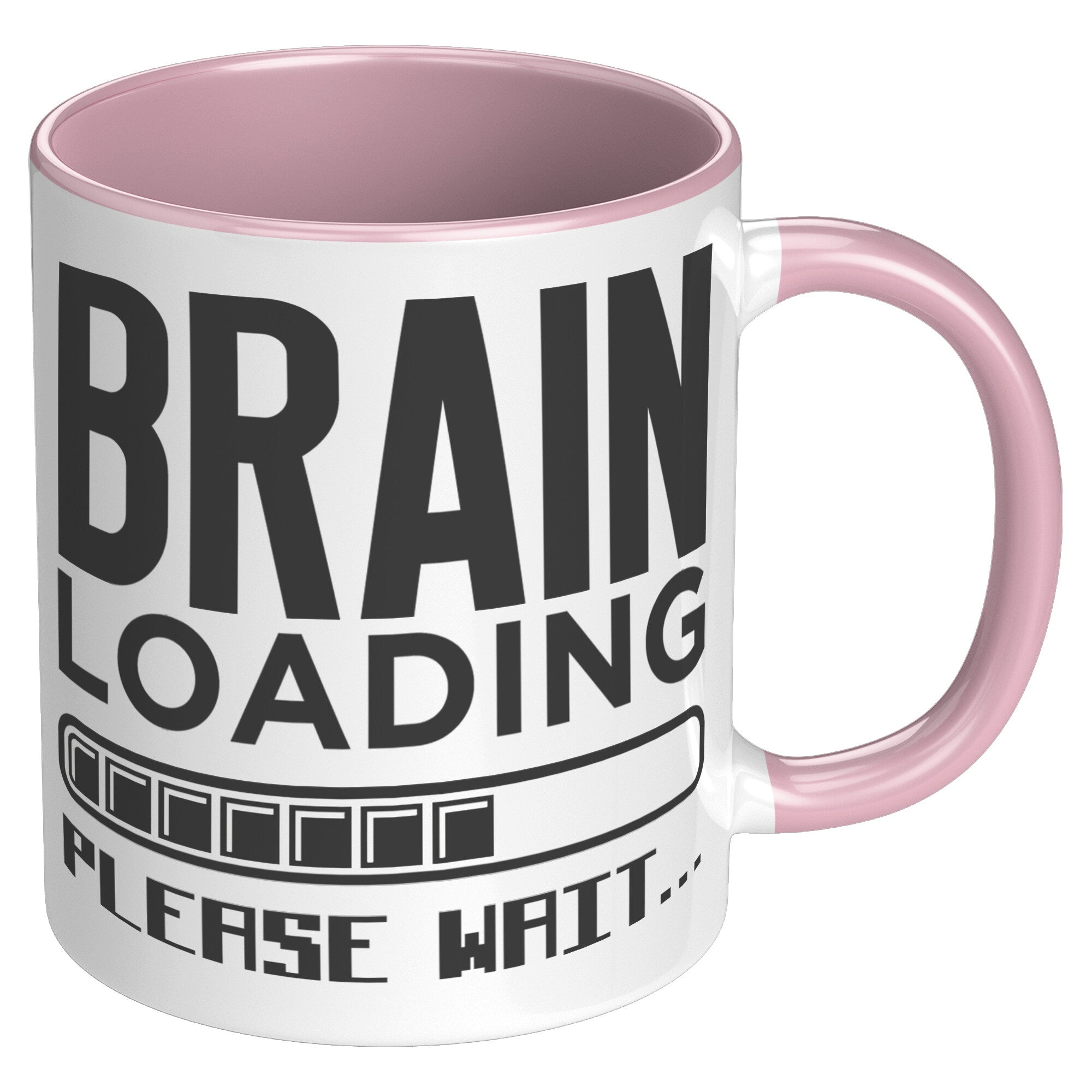 11OZ ACCENT MUG - Brain Loading Mug