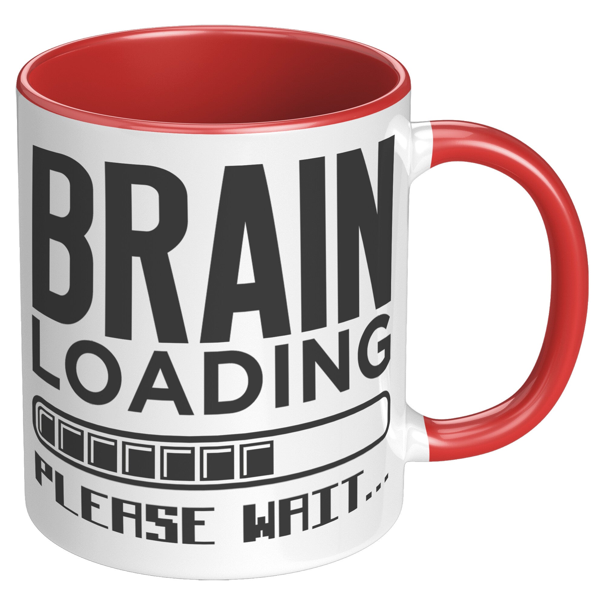 11OZ ACCENT MUG - Brain Loading Mug