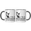 11OZ ACCENT MUG - Fishing Hooker