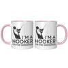 11OZ ACCENT MUG - Fishing Hooker