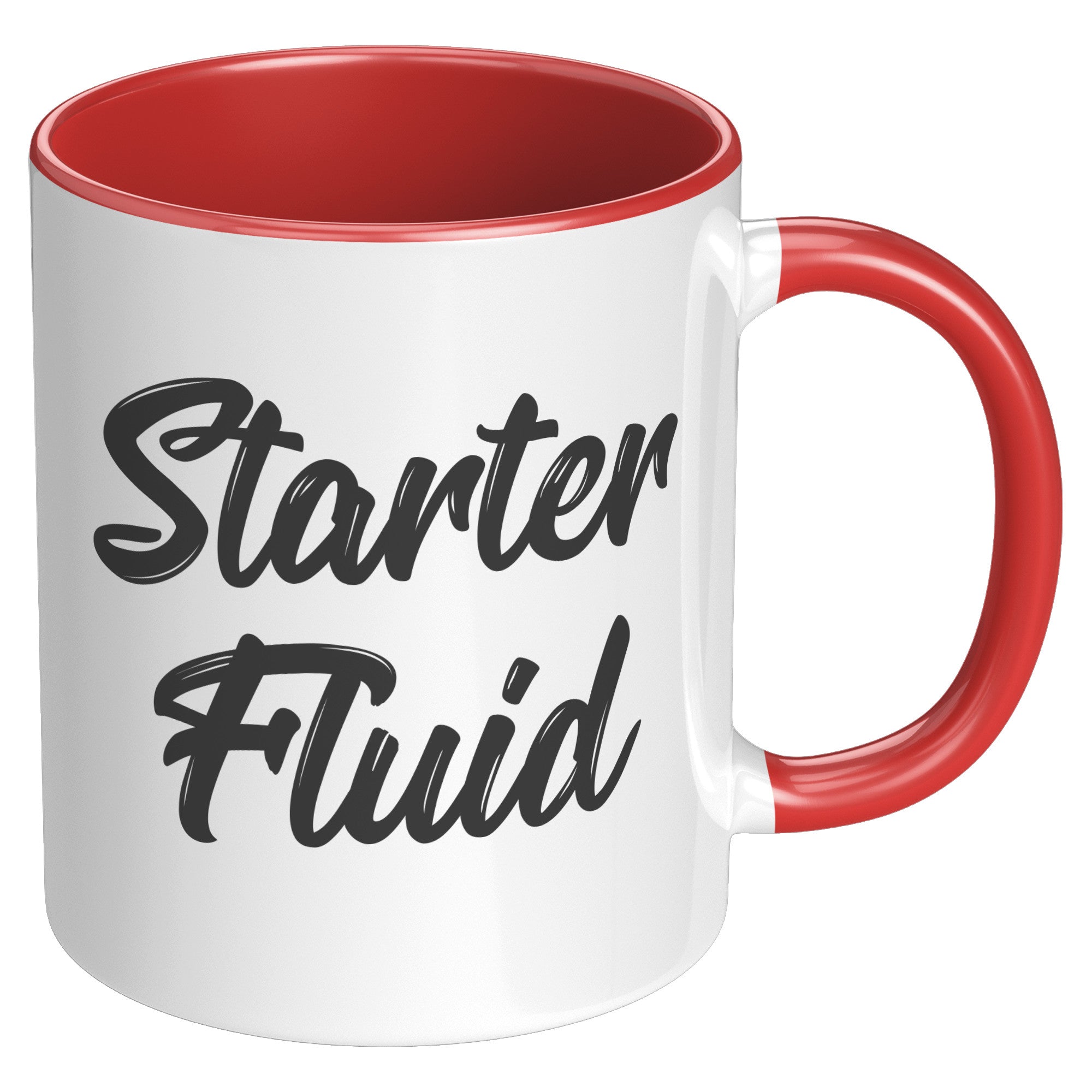 11OZ ACCENT MUG - Starter Fluid