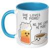 11oz Accent Mug - Beer She Loves