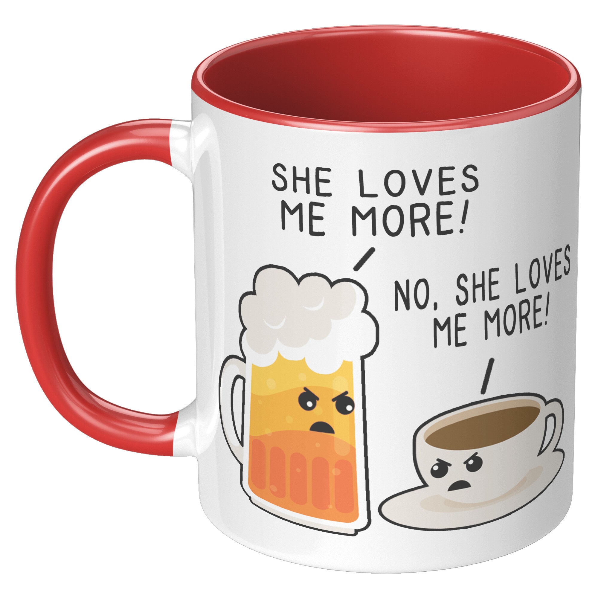 11oz Accent Mug - Beer She Loves
