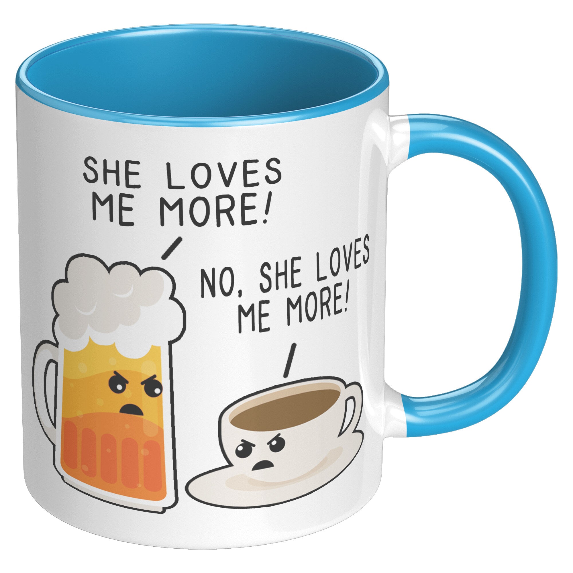 11oz Accent Mug - Beer She Loves
